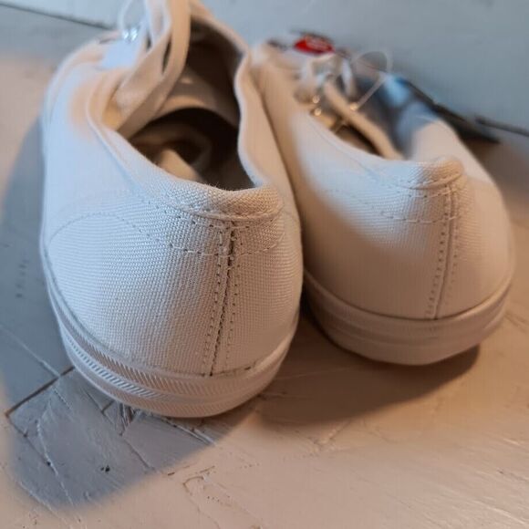 M&M’s Vintage Shoes Canvas Women’s Size 9 White Red 2000 - Picture 5 of 7